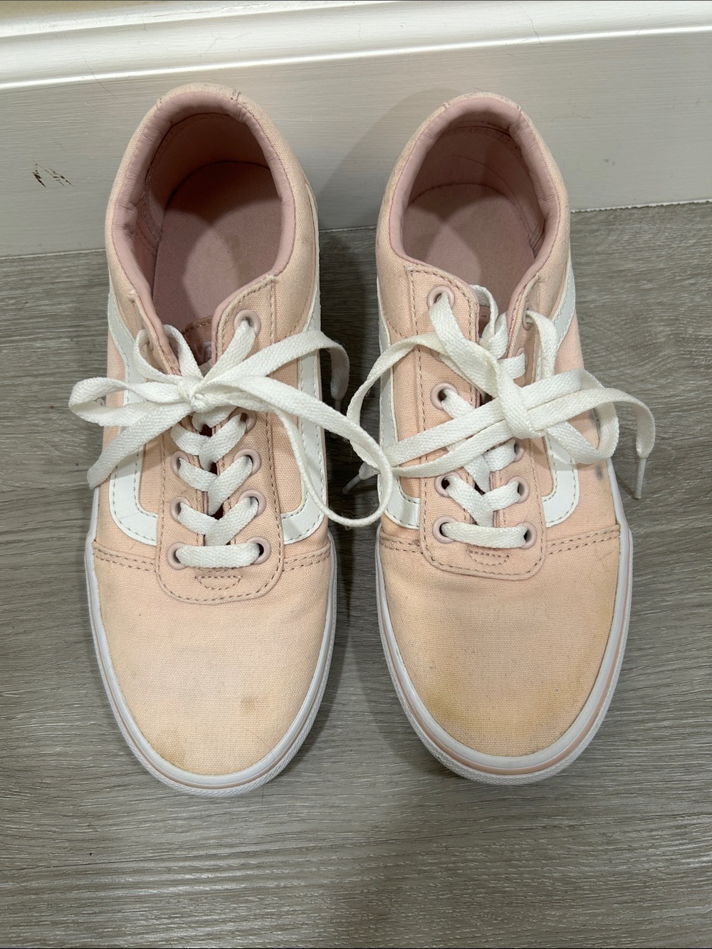 Used pink Vans